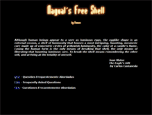 Tablet Screenshot of nagual.freeshell.org