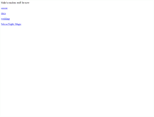Tablet Screenshot of gleason.freeshell.org