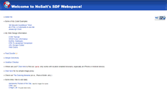 Desktop Screenshot of nosalt.freeshell.org