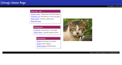 Desktop Screenshot of chirag.freeshell.org