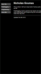 Mobile Screenshot of goumas.freeshell.org
