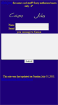 Mobile Screenshot of caxica.freeshell.org