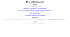 Desktop Screenshot of brianbit.freeshell.org