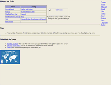 Tablet Screenshot of aletrale.freeshell.org