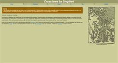Desktop Screenshot of crossbow.freeshell.org