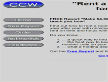Tablet Screenshot of ccw.freeshell.org