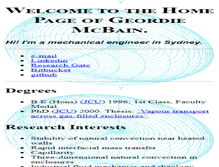 Tablet Screenshot of gdmcbain.freeshell.org