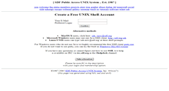 Desktop Screenshot of freeshell.org