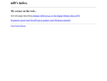 Tablet Screenshot of nift.freeshell.org