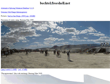 Tablet Screenshot of bechtel.freeshell.net