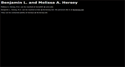 Desktop Screenshot of herseys.freeshell.org