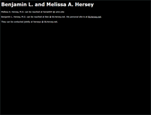 Tablet Screenshot of herseys.freeshell.org
